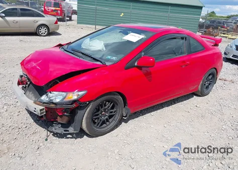 2009 Honda Civic Si z USA, uszkodzony, nr VIN 2HGFG21589H704839